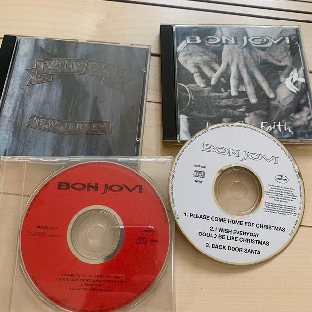 BON JOVI 4枚セットCD エンタメ/ホビーのCD(ポップス/ロック(洋楽))の商品写真