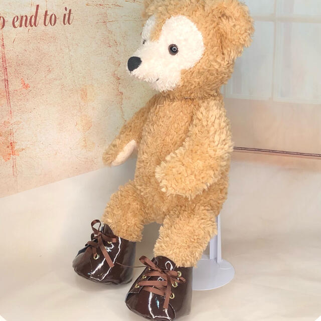 ピカピカのエナメル靴 ハンドメイドのぬいぐるみ/人形(ぬいぐるみ)の商品写真