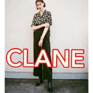 トーガ(TOGA)の専用⬛︎CLANE◼️web限定 バックプリーツフラワーシャツ クラネ美的コラボ(シャツ/ブラウス(半袖/袖なし))