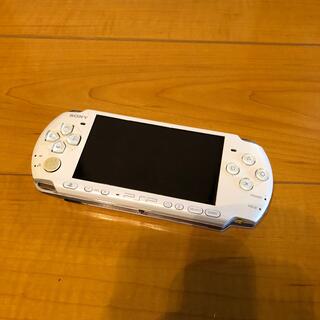 プレイステーションポータブル(PlayStation Portable)のSONY PSP3000 白(携帯用ゲーム機本体)