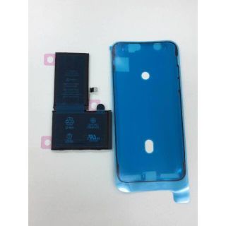 アイフォーン(iPhone)の新品純正品 iPhone X 純正バッテリー テープ付き (バッテリー/充電器)