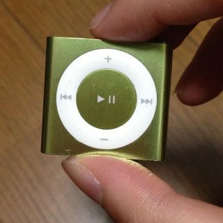 iPod shuffle ライトグリーン(その他)