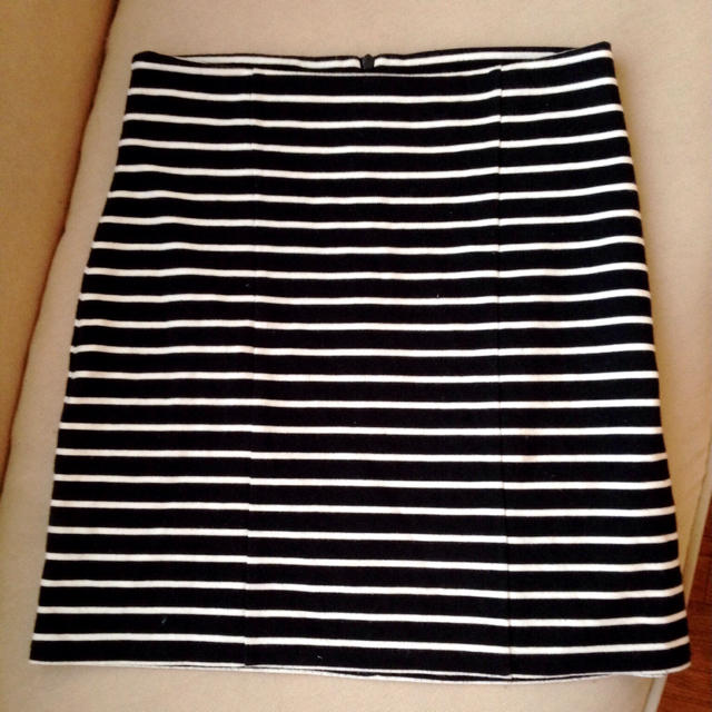 SLY(スライ)のSLY♡ボーダータイトスカート レディースのスカート(ミニスカート)の商品写真