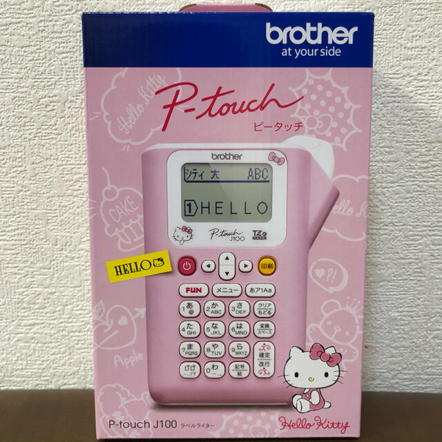 p-touch キティちゃん