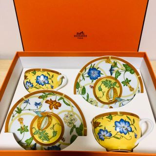 エルメス(Hermes)のエルメス　シエスタペアカップ&ソーサー(食器)