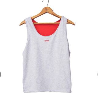 HERFEE REVERSIBLE HERFEE TANK グレー／レッド(タンクトップ)