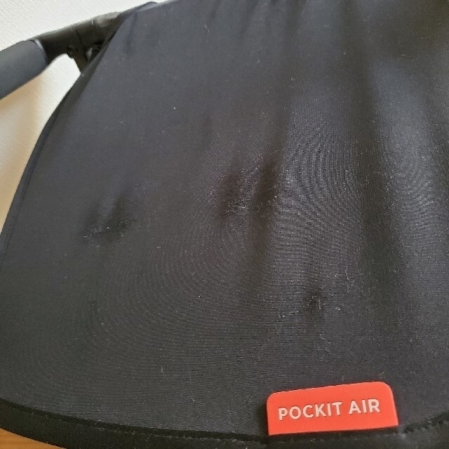 pokit(ポキット)のポキットエアー　POCKIT AIR  黒メッシュ キッズ/ベビー/マタニティの外出/移動用品(ベビーカー/バギー)の商品写真