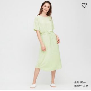 ユニクロ(UNIQLO)のたなりー様専用⭐️ユニクロ　新品タグ付きエアリズムパイルラウンジワンピース(ルームウェア)