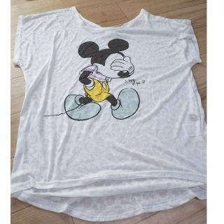 ディズニー(Disney)のディズニー半袖Tシャツ！ミッキーマウス！(Tシャツ(半袖/袖なし))