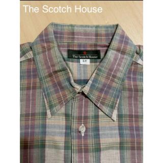 ザスコッチハウス(THE SCOTCH HOUSE)の【美品】Scotch house 長袖シャツ　LＹ(シャツ)