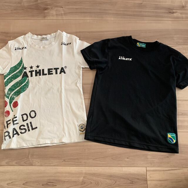 ATHLETA(アスレタ)のアスレタATHLETA Tシャツ2枚セット150 NIKE adidas スポーツ/アウトドアのサッカー/フットサル(ウェア)の商品写真