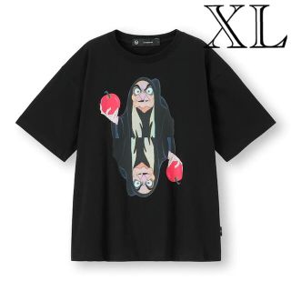 ジーユー(GU)のUNDERCOVERアンダーカバー☆GUビックグラフィックTブラック☆XL 魔女(Tシャツ/カットソー(半袖/袖なし))