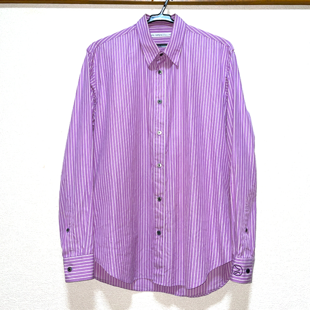JOHN LAWRENCE SULLIVAN 18ss ストライプシャツ | ilhotesul.com.br