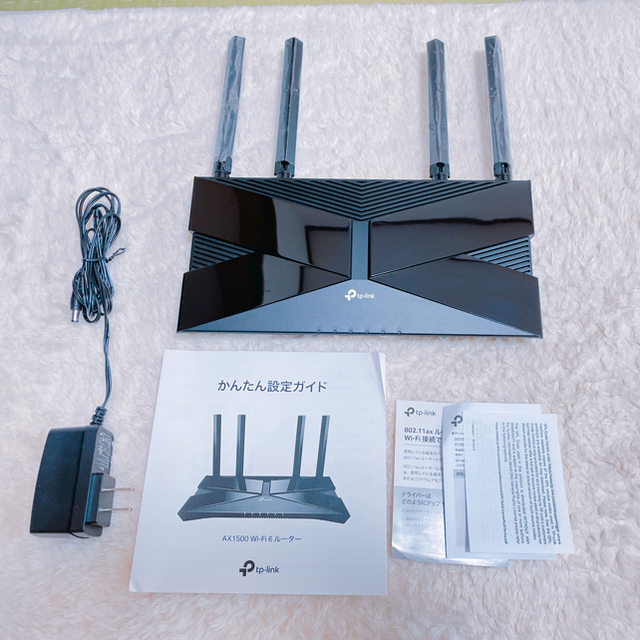 TP-Link Wi-Fi6 無線LAN ARCHER AX10 AX1500 スマホ/家電/カメラのPC/タブレット(PC周辺機器)の商品写真