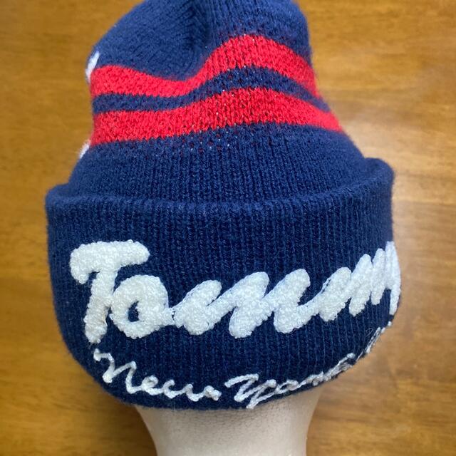 TOMMY HILFIGER(トミーヒルフィガー)のTOMMYトミーニツト帽子 レディースの帽子(ニット帽/ビーニー)の商品写真