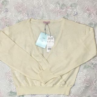 トッカ カーディガン ニット/セーター(レディース)の通販 27点 | TOCCA ... トッカ TOCCA カーディガン ニット はしごリボン シルク XS 黄 イエロ
