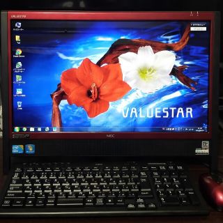 エヌイーシー(NEC)の【地デジ搭載】NEC VALUESTAR VN770/B【デスクトップPC】(デスクトップ型PC)