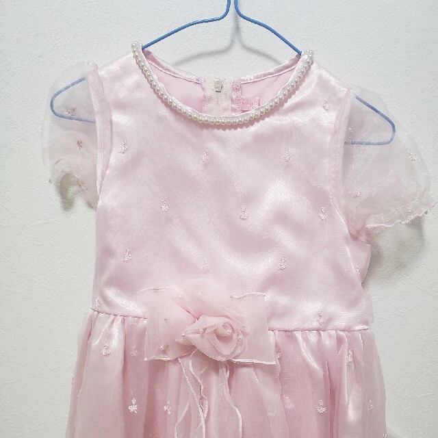 フォーマルドレス　ピンク キッズ/ベビー/マタニティのキッズ服女の子用(90cm~)(ドレス/フォーマル)の商品写真