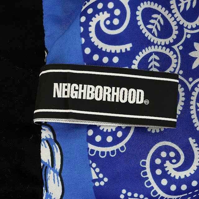 NEIGHBORHOOD(ネイバーフッド)のネイバーフッド ライダースジャケット ベロア ジップアップ L 黒 メンズのジャケット/アウター(ライダースジャケット)の商品写真