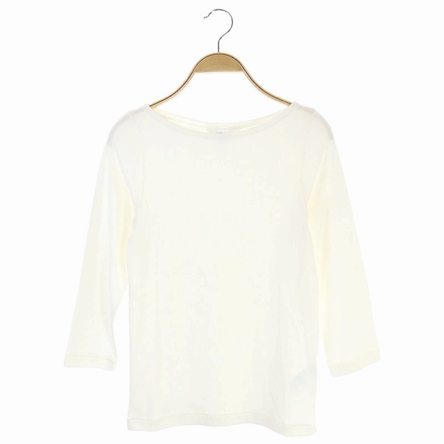 オーラリー ×イエナ 20AW ボートネック カットソー Tシャツ 七分袖 レディースのトップス(その他)の商品写真