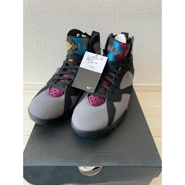 NIKE(ナイキ)のNIKE AIR JORDAN 7 Bordeaux US8.5 ボルドー メンズの靴/シューズ(スニーカー)の商品写真