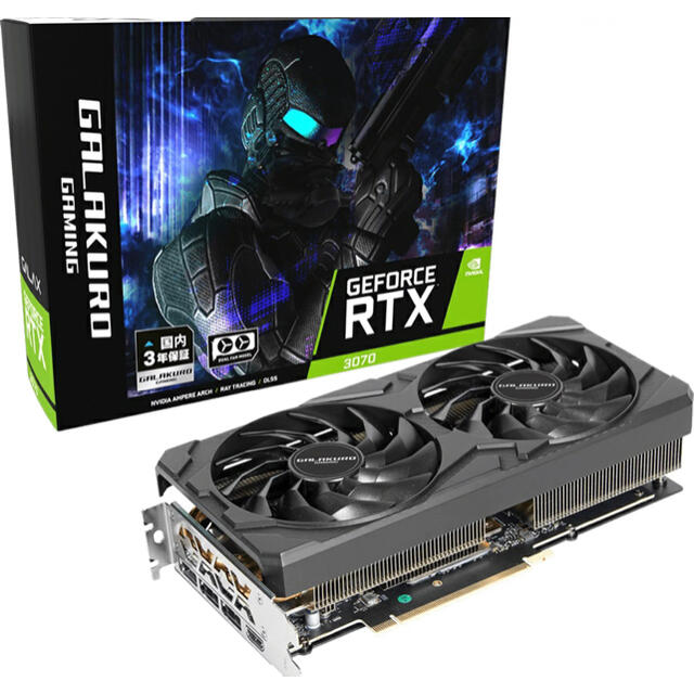 玄人志向 NVIDIA GeForce RTX3070 グラフィックボード玄人志向