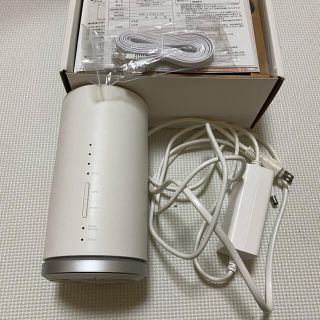 エーユー(au)のau Speed Wi-Fi HOME WHITE L01 HWS31SWA(PC周辺機器)