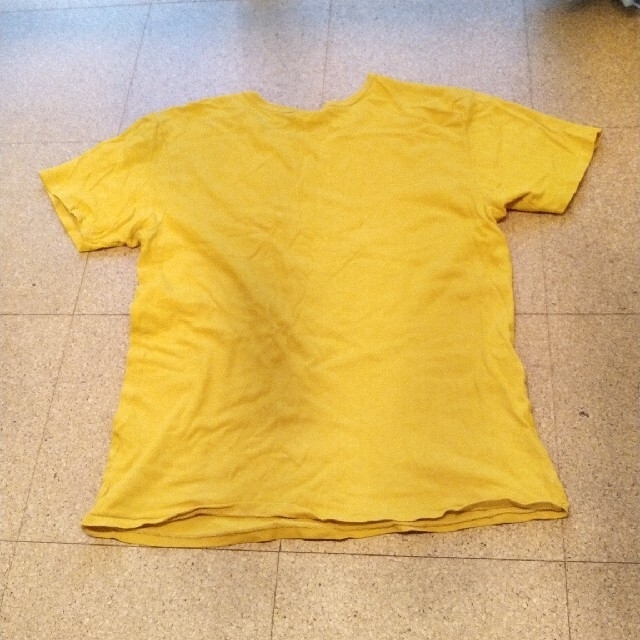 Champion(チャンピオン)のAme様専用🌱チャンピオンTシャツ👕イエローXLサイズ メンズのトップス(Tシャツ/カットソー(半袖/袖なし))の商品写真