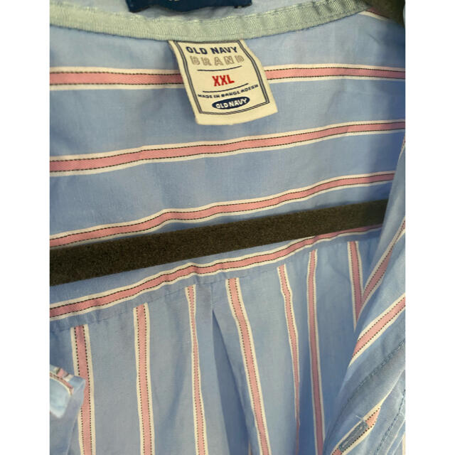 Old Navy(オールドネイビー)の　OLD NAVY ストライプシャツ レディースのトップス(シャツ/ブラウス(長袖/七分))の商品写真