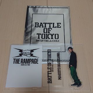 ザランページ(THE RAMPAGE)のBATTLE OF TOKYOU アクリルスタンド 長谷川 慎 未使用 (男性タレント)