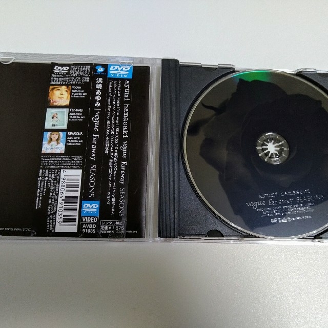 浜崎あゆみ/vogue Far away SEASONS&M 2枚組DVD エンタメ/ホビーのCD(ポップス/ロック(邦楽))の商品写真