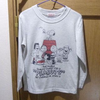 スヌーピー(SNOOPY)のスヌーピーのＴシャツ(長袖)　サイズ120　<744>(Tシャツ/カットソー)