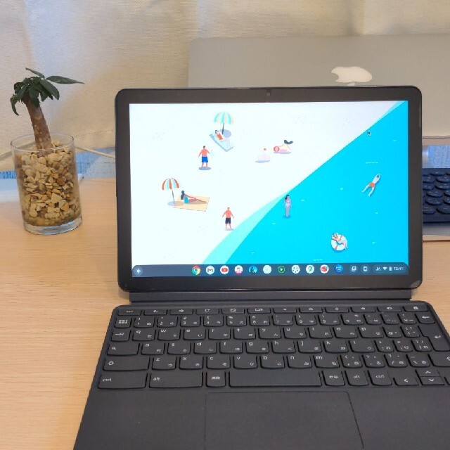 Lenovo(レノボ)のIdeaPad Duet Chromebook Chrome OS・Media… スマホ/家電/カメラのPC/タブレット(タブレット)の商品写真