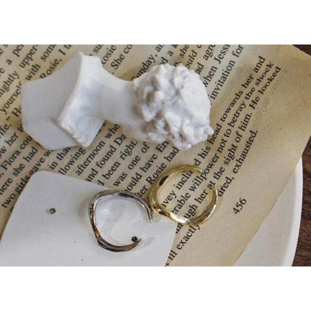 ring 指輪 gold silver 2set  レディースのアクセサリー(リング(指輪))の商品写真