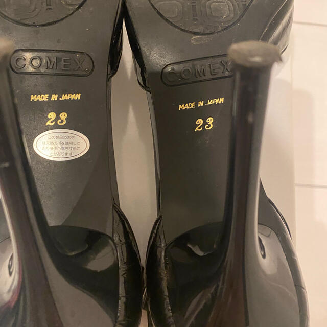 COMEX - COMEX 黒 エナメル 足首バント サンダル パンプスの通販 by ヒット's shop|コメックスならラクマ COMEX - COMEX 黒 エナメル 足首バント サンダル パンプスの通販 by ヒット's shop|コメックスならラクマ