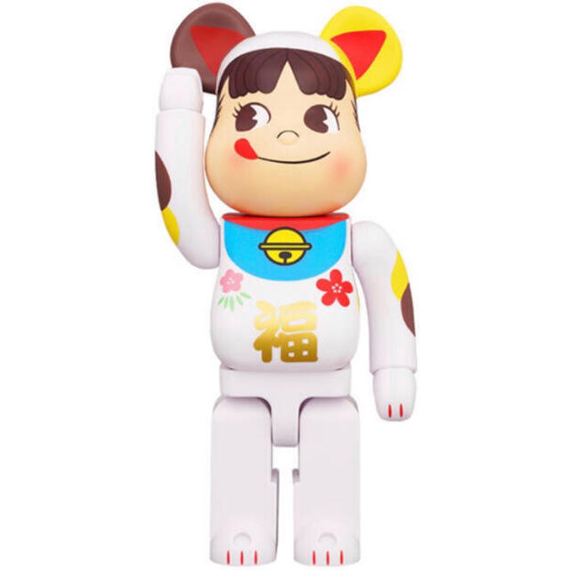 BE@RBRICK ベアブリック ペコちゃん 福　招き猫  1000%おもちゃ/ぬいぐるみ