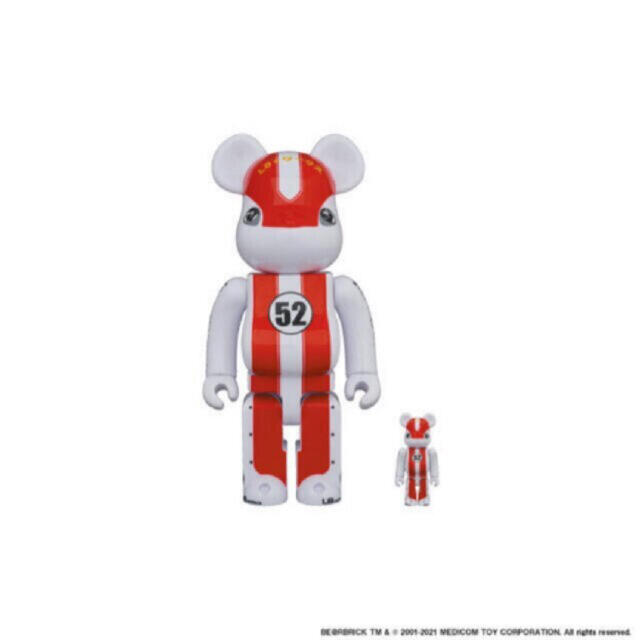 MEDICOM TOY LBWK ベアブリック リバZ君 100%+400%-
