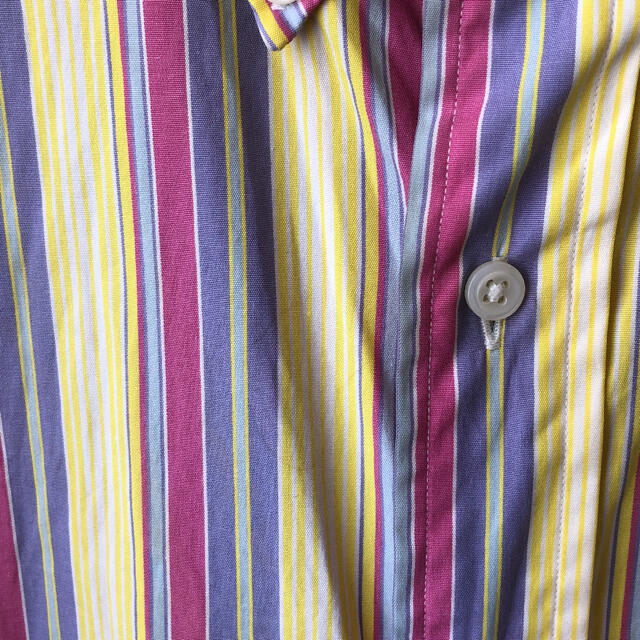 Ralph Lauren(ラルフローレン)のラルフローレン シャツ　カラーポニー刺繍　ストライプ　ピンク　XL メンズのトップス(シャツ)の商品写真