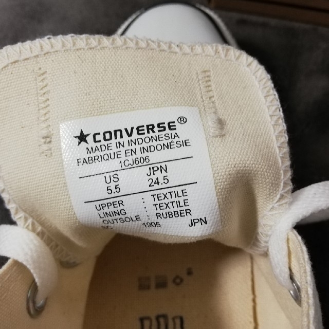 CONVERSE(コンバース)の【専用! CONVERSE オールスター】ホワイトカラー24.5  レディースの靴/シューズ(スニーカー)の商品写真