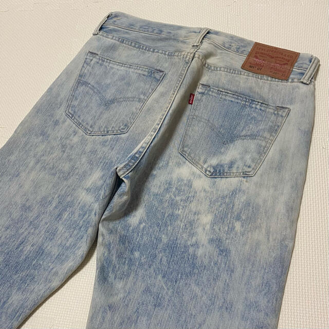 リーバイス 501CT カスタマイズドテーパード 12oz.デニム フラッシュド