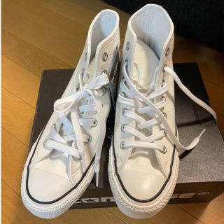 コンバース(CONVERSE)のCONVERSE ハイカット チャックテイラー 24.5 ホワイト(スニーカー)