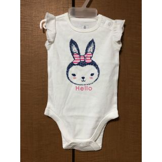 オールドネイビー(Old Navy)のOLD NAVY(オールドネイビー)★うさぎ ロンパス 6-12M 新品(ロンパース)