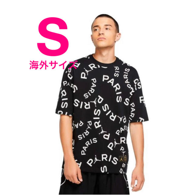 海外Sサイズ【新品】NIKE PSG JORDAN Jock Tag Tシャツ