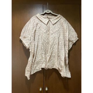 クスクス(kuskus)の☆最終値下げ☆kuskus クスクス ドット ブラウス 1800→1000(シャツ/ブラウス(半袖/袖なし))