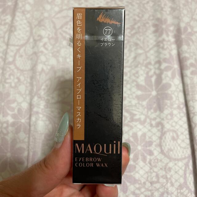 MAQuillAGE(マキアージュ)のマキアージュ　アイブローカラーワックス　77 コスメ/美容のベースメイク/化粧品(眉マスカラ)の商品写真