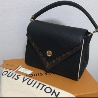 ルイヴィトン(LOUIS VUITTON)のドゥブルV ルイ ヴィトン 2way ハンドバッグ(ハンドバッグ)