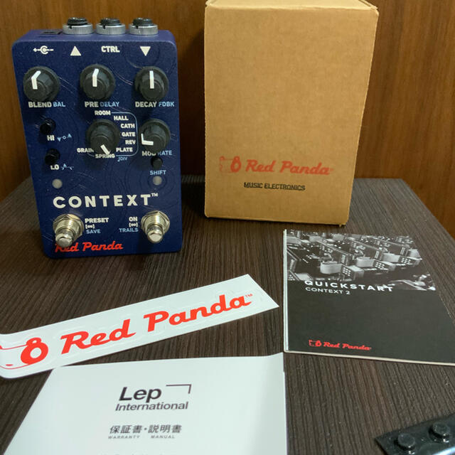 Red Panda Context V2リバーブ 楽器のギター(エフェクター)の商品写真