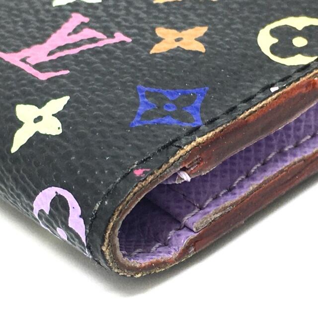 LOUIS VUITTON(ルイヴィトン)のルイヴィトン LOUIS VUITTON ポルトフォイユ アンソリット M60271 モノグラムマルチカラー ロングウォレット 長財布 モノグラムマルチカラーキャンバス ノワール ブラック×マルチカラー レディースのファッション小物(財布)の商品写真