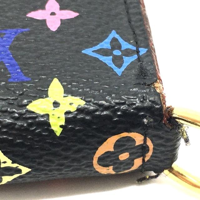 LOUIS VUITTON(ルイヴィトン)のルイヴィトン LOUIS VUITTON ポルトフォイユ アンソリット M60271 モノグラムマルチカラー ロングウォレット 長財布 モノグラムマルチカラーキャンバス ノワール ブラック×マルチカラー レディースのファッション小物(財布)の商品写真