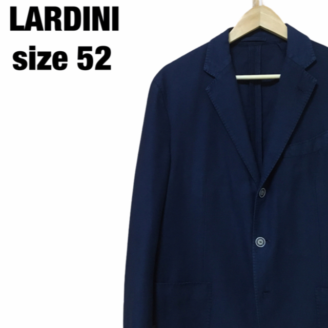 LARDINI ラルディーニ テーラードジャケット ネイビー 52 テーラードジャケット